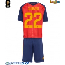 Maglie da calcio Spagna Pau Cubarsi #22 Prima Maglia Bambino Mondiali 2026  Manica Corta + Pantaloni corti)